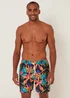 Bright Floral Swim Shorts - Small Image 1