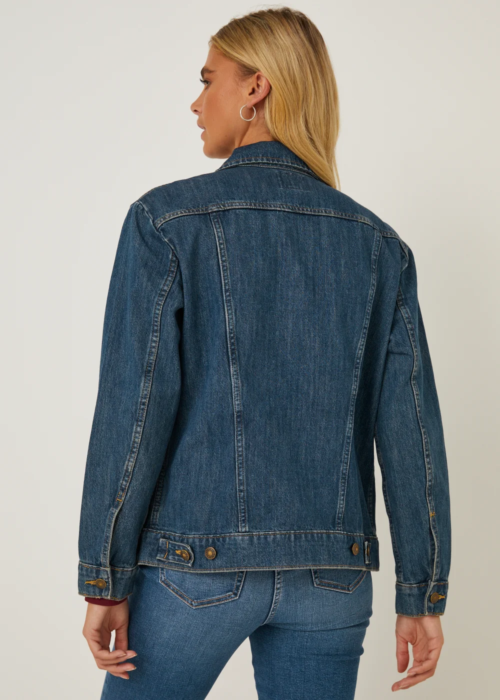 Wrangler Blue Denim Jacket - S Image 2