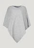 Grey Heatseal Poncho - One Size Image 1