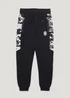 Boys Black Camo Joggers (4-13yrs) - Age 7 Years Image 1