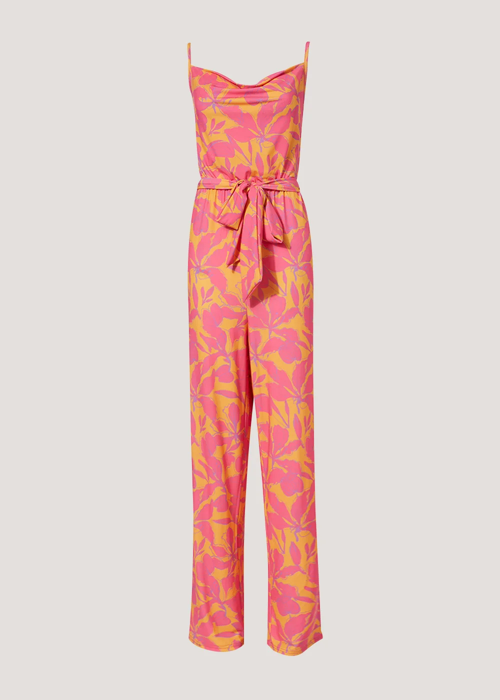 Be Beau Pink Floral Jumpsuit - 6 Image 4