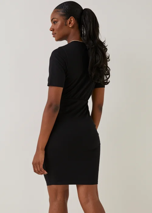 Be Beau Black Knot Mini Dress - 6 Image 2