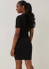 Be Beau Black Knot Mini Dress - 6 Image 2