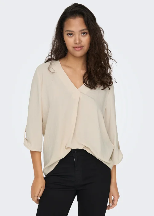JDY Divya Cream Blouse - 10 Image 1