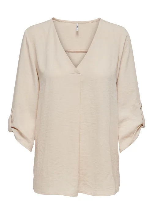 JDY Divya Cream Blouse - 10 Image 3