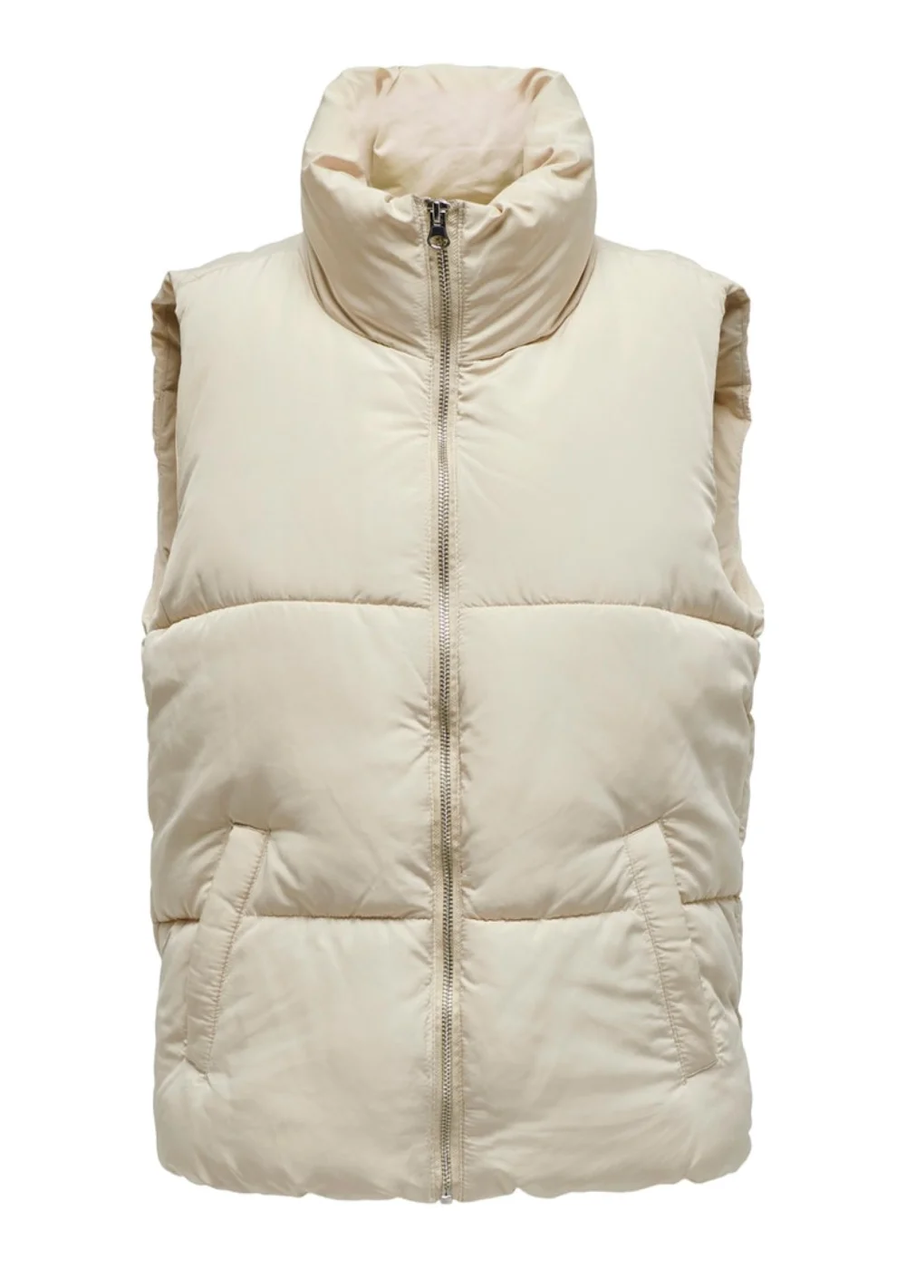 JDY Erica Cream Short Gilet - 12 Image 1