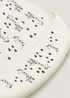 Taupe Giraffe Silicone Bib - One Size Image 2