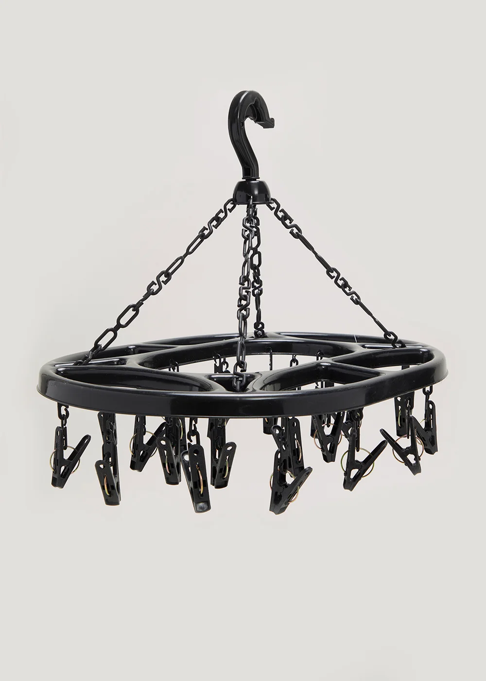 Black Hangable Sock Dryer Image 1