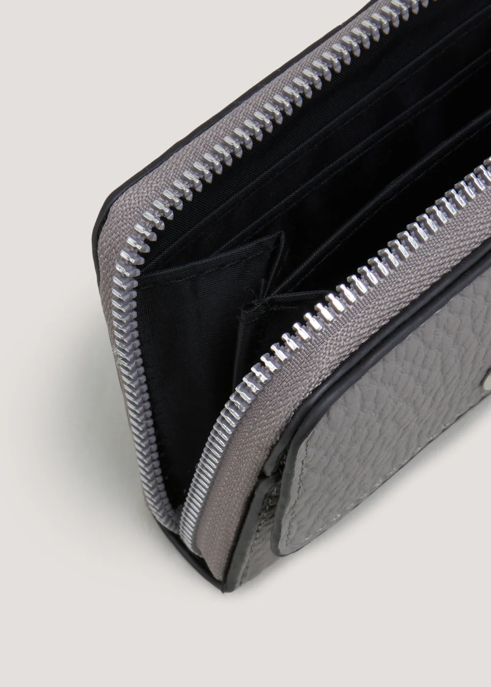 Grey Stud Purse - One Size Image 2