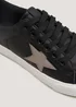 Black Star Trainers - Size 3 Image 2