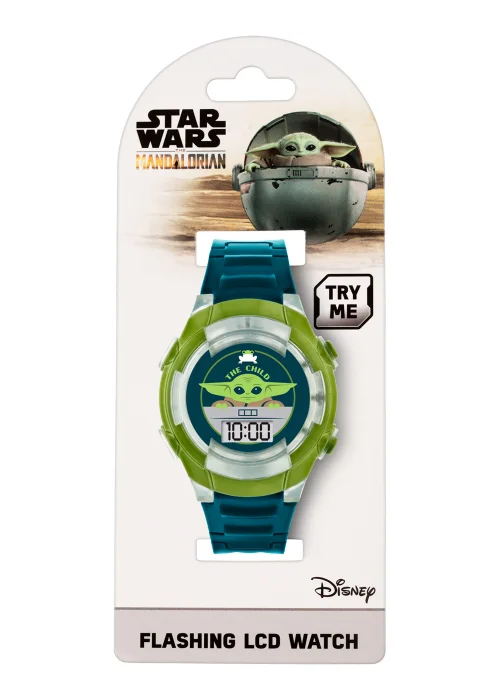 Kids Green Star Wars Mandalorian Watch (One Size) - One Size Image 2