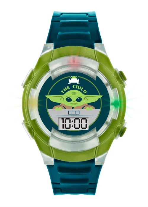Kids Green Star Wars Mandalorian Watch (One Size) - One Size Image 4