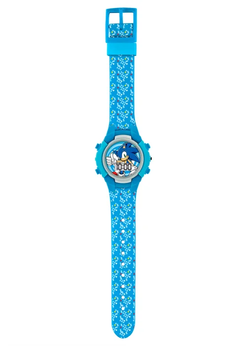 Kids Blue Sonic the Hedgehog Flashing Watch (One Size) - One Size Image 4
