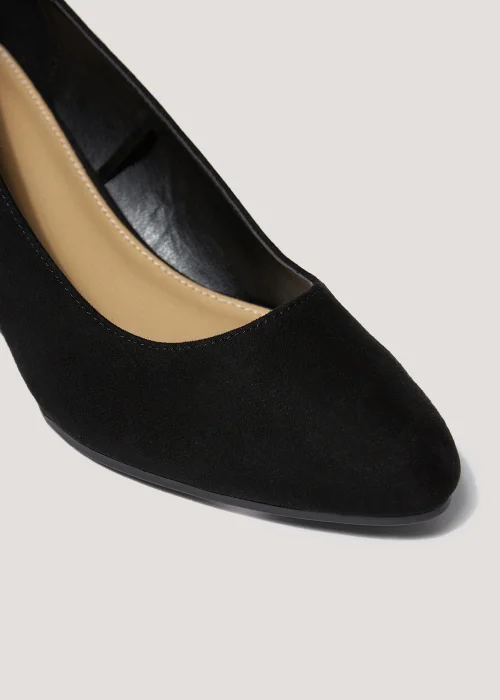 Black Wedge Heels - 3 Image 2