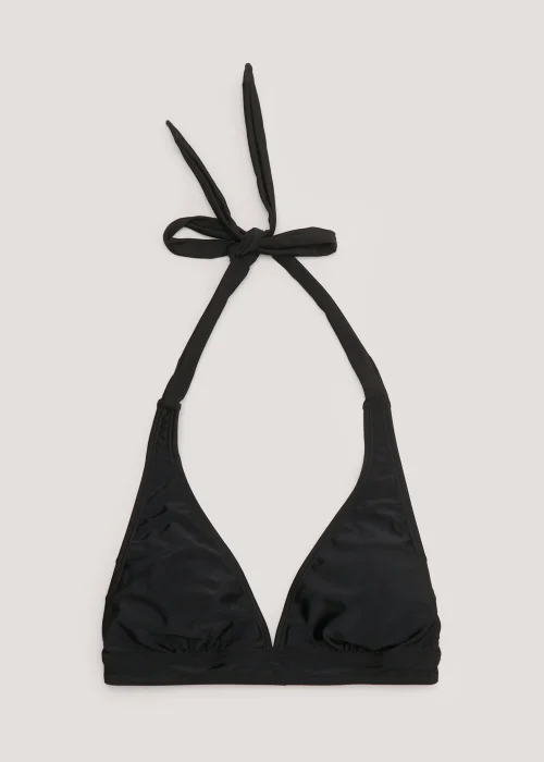 Black Triangle Bikini Top - Size 8 Image 2