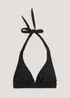 Black Triangle Bikini Top - Size 8 Image 2
