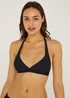 Black Triangle Bikini Top - Size 8 Image 1