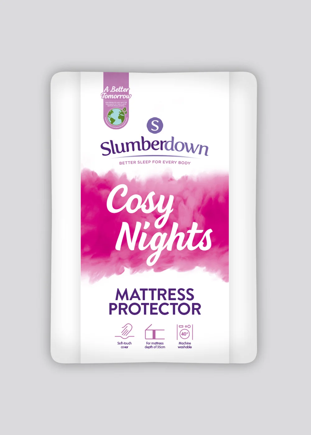 Slumberdown Cosy Nights Mattress Protector - Single Image 1