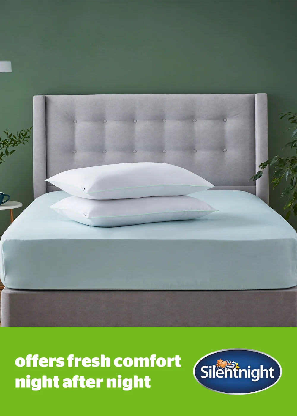 Silentnight Anti-Allergy Pillow Pair - One Size Image 2