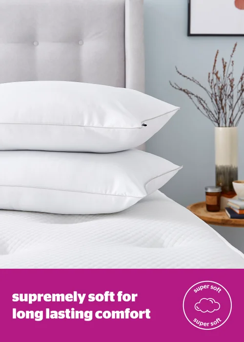 Silentnight So Soft Pillow Pair - One Size Image 2