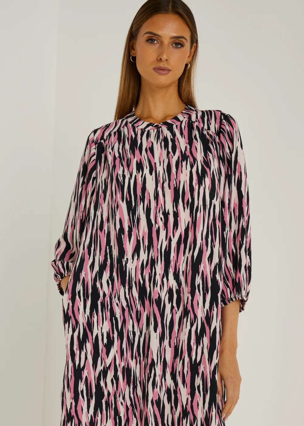 Pink Tunic Dress - 10 Image 5