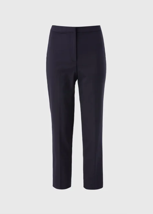 Et Vous Navy Capri Trousers - 8 Image 4
