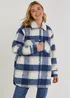Blue Check Shacket - 8 Image 1