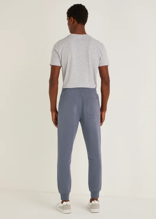 Blue Slim Fit Cuffed Joggers - Extra small Image 4