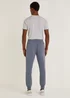 Blue Slim Fit Cuffed Joggers - Extra small Image 4