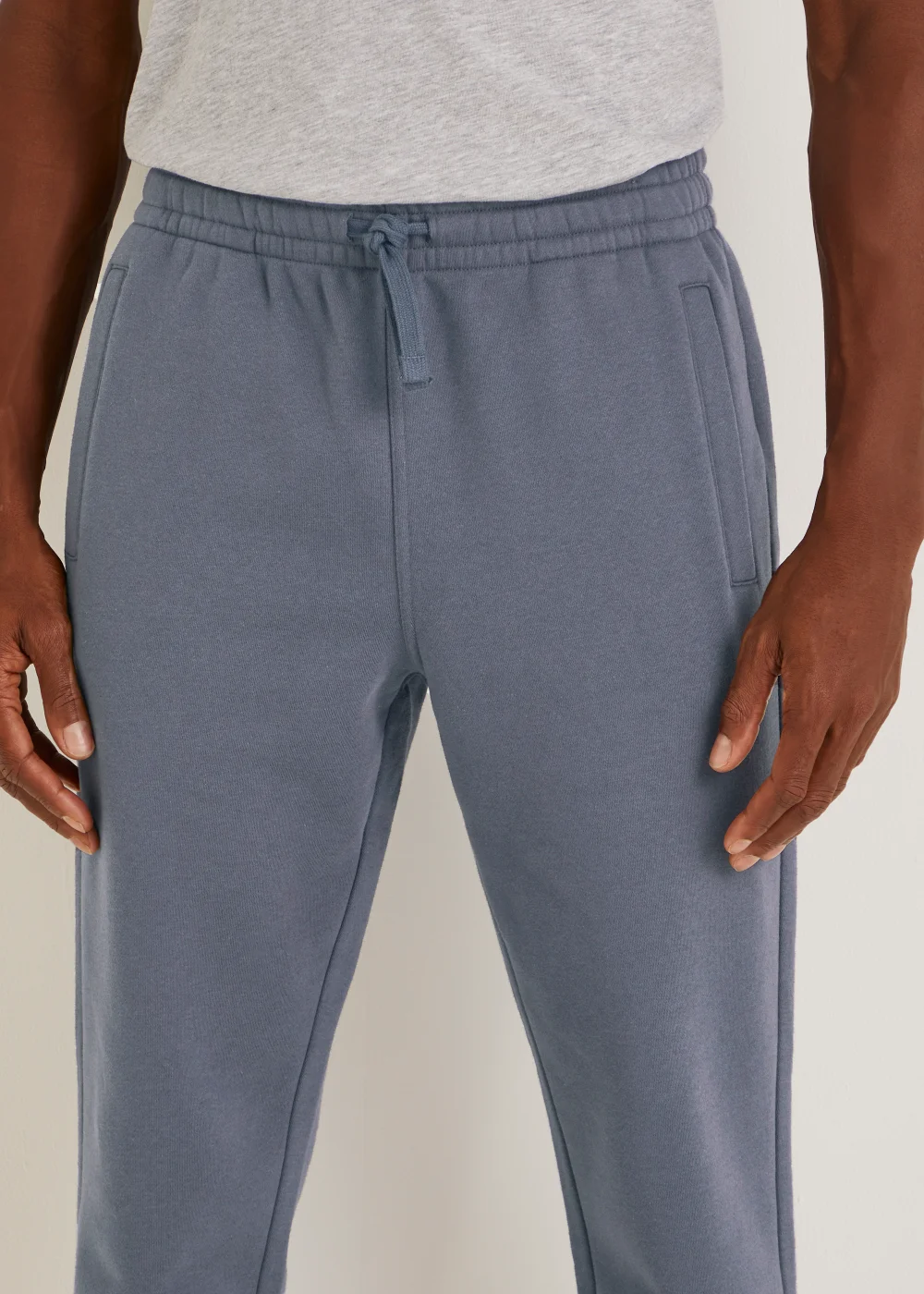 Blue Slim Fit Cuffed Joggers - Extra small Image 2