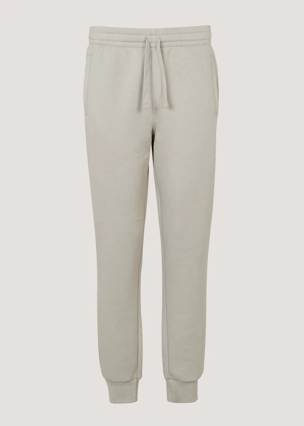Cream Slim Fit Cuffed Joggers - Extra small Image 5