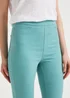 Rosie Green Pull On Jeggings (Long Length) - 8/L33 Image 3