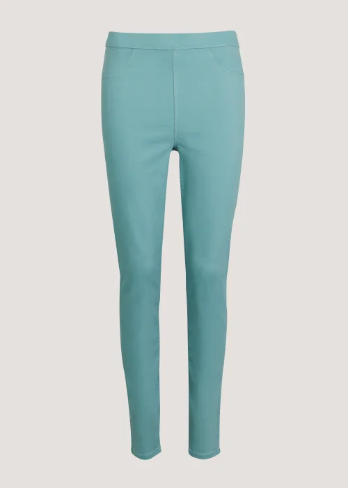 Rosie Green Pull On Jeggings (Long Length) - 8/L33 Image 5
