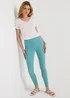 Rosie Green Pull On Jeggings (Long Length) - 8/L33 Image 4