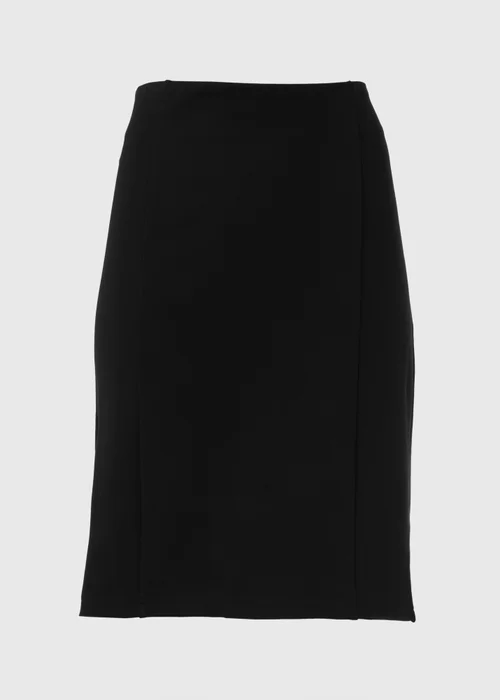 Et Vous Black Ponte Skirt - Size 8 Image 5