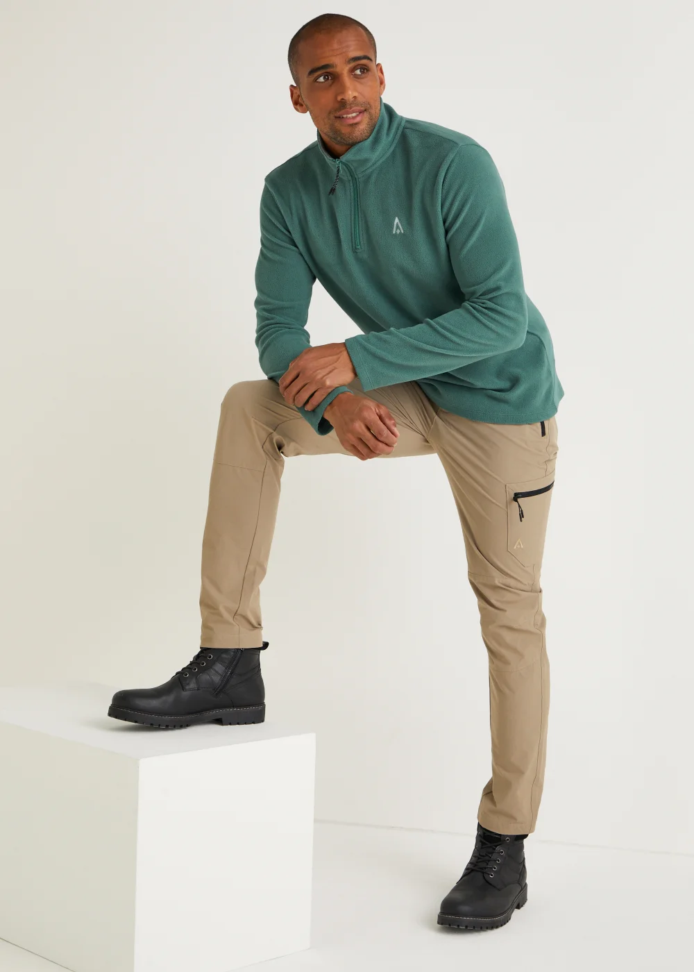 Green Fleece Jacket - S Image 2