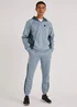 US Athletic Blue Urban Half Zip Up Hoodie - XS Image 2