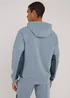 US Athletic Blue Urban Half Zip Up Hoodie - XS Image 3