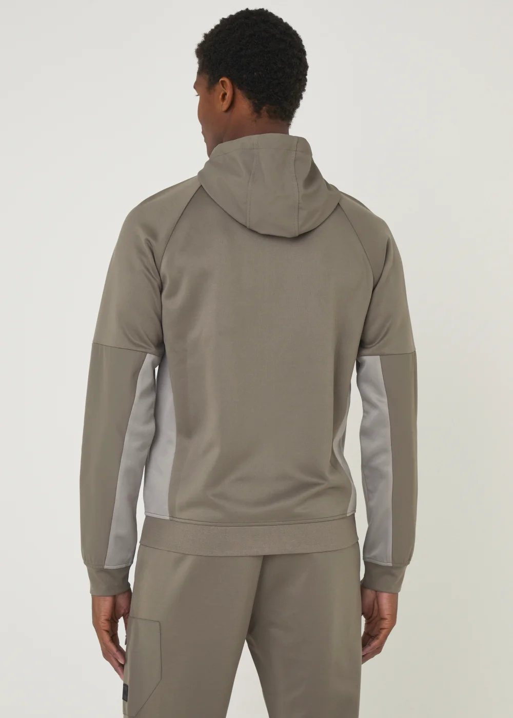 US Athletic Taupe Hoodie - XS Image 4