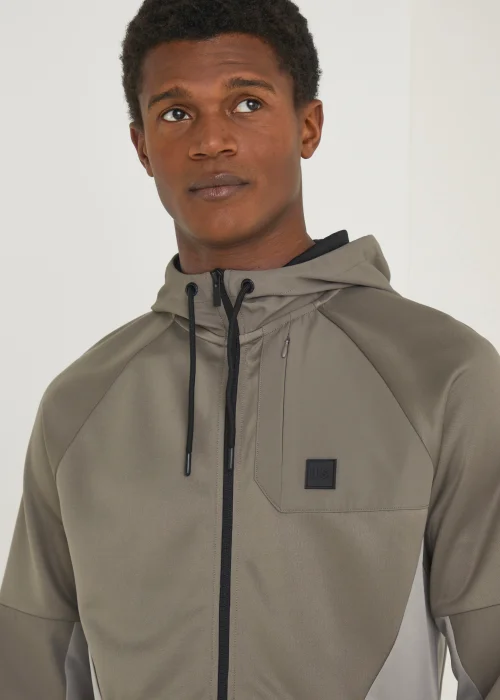 US Athletic Taupe Hoodie - XS Image 3
