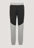 US Athletic Grey & Black Bonded Joggers - Extra small Image 2