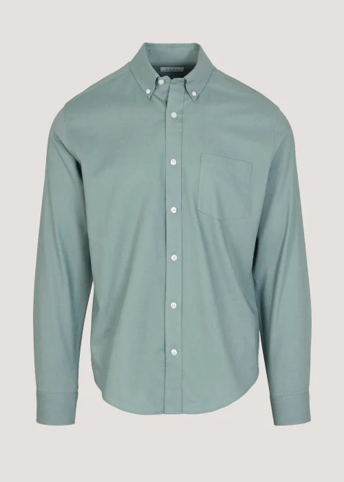 Green Oxford Shirt - S Image 4