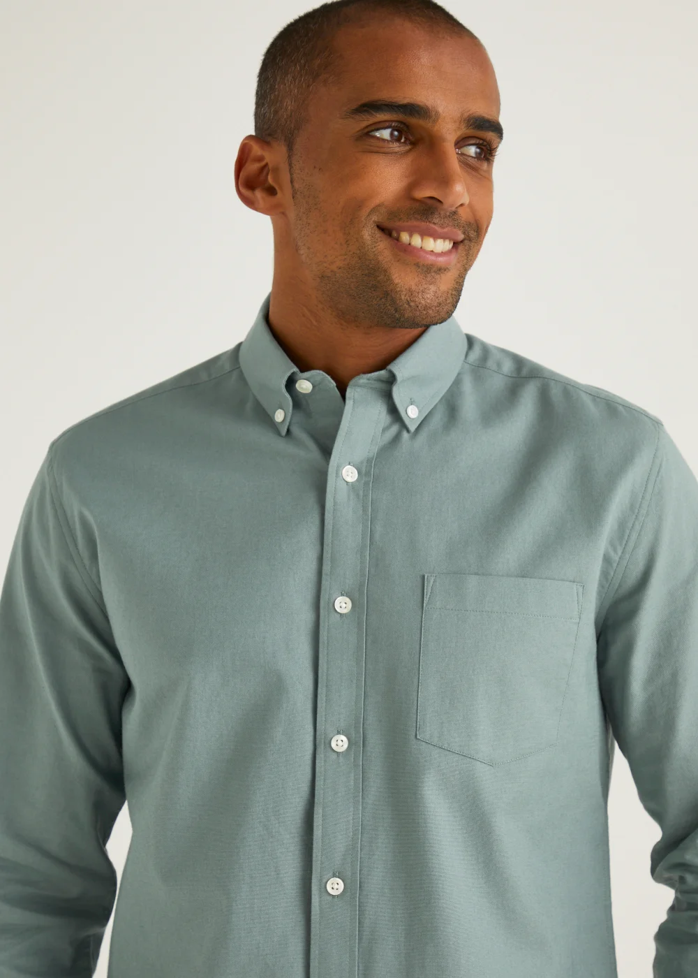 Green Oxford Shirt - S Image 5
