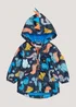 Boys Navy Dinosaur Rain Jacket (9mths-6yrs) - 2-3 Yrs Image 1