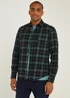 Black & Blue Check Shirt - S Image 1