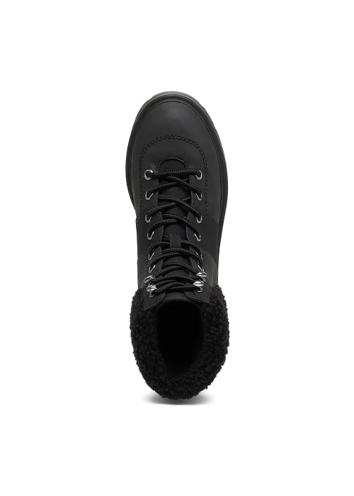Rocket Dog Icy Black Lace Up Boots - Size 4 Image 6
