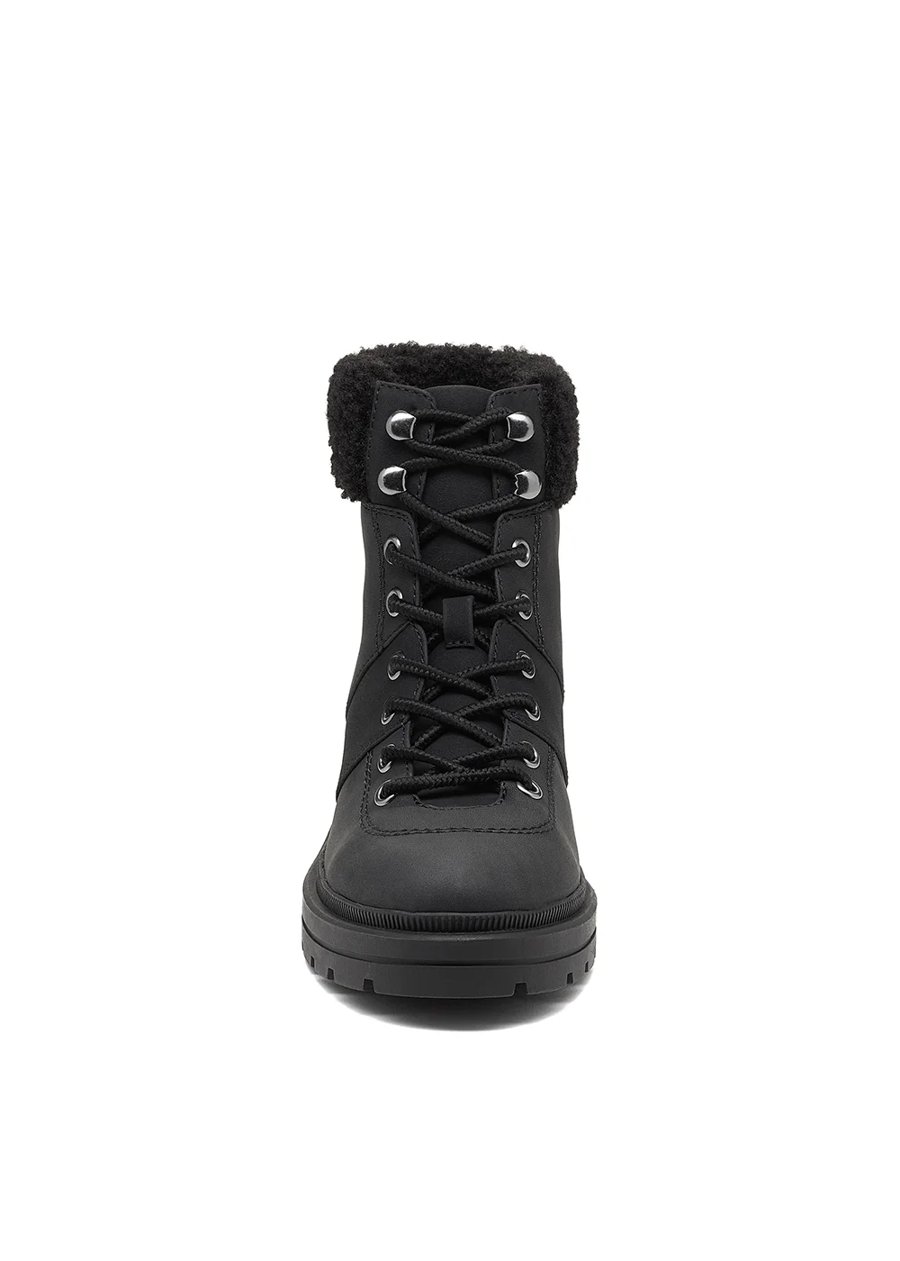 Rocket Dog Icy Black Lace Up Boots - Size 4 Image 5