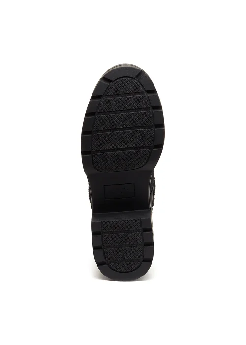 Rocket Dog Icy Black Lace Up Boots - Size 4 Image 2