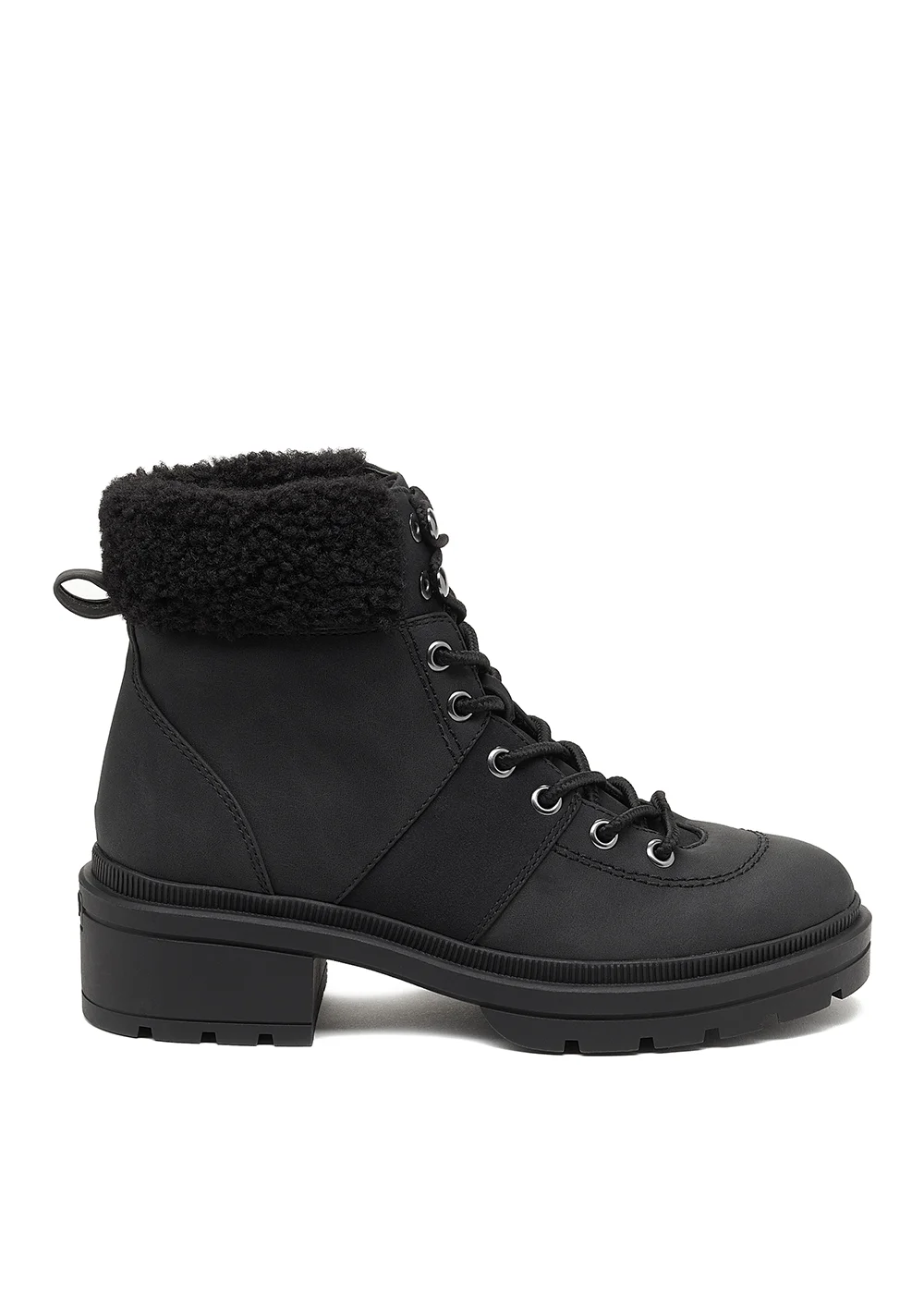 Rocket Dog Icy Black Lace Up Boots - Size 4 Image 4