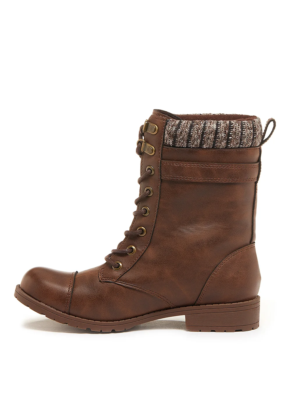 Rocket Dog Billie Brown Lace Up Boots - Size 3 Image 5